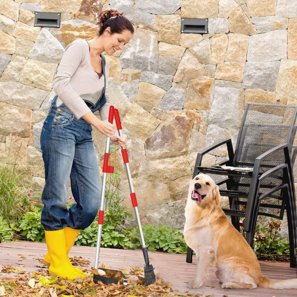 MFYJ Upgraded Dog Pooper Scooper Extra Large Red Wayfair